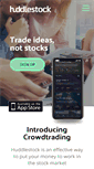 Mobile Screenshot of huddlestock.com